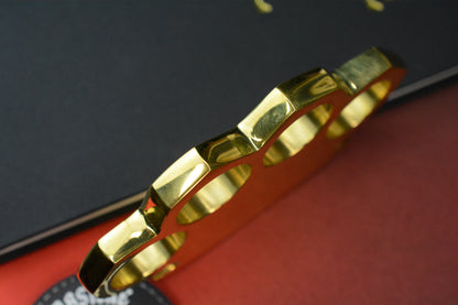 NEW Royal Creations Full Polished Brass 4FK w/ TKW Patch