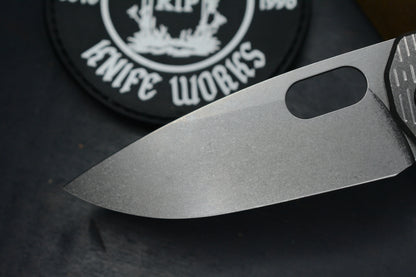 RARE SPK UTLD Gen4 Rev1 Lamia - XPJX Milling Elmax Drop Point Blade w/ TKW Patch