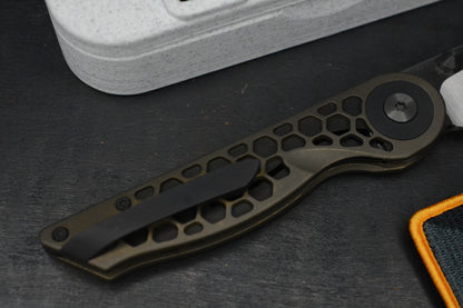 RARE Hypercut Cretin Skeletonized Ti Zirconium Accents Nitro-V Blade SN 080