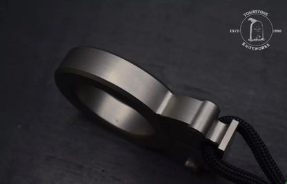 Urban EDC EMP x Griff “Kenny” Custom Ti Keychain/ Bottle Opener w/ Alien Bead