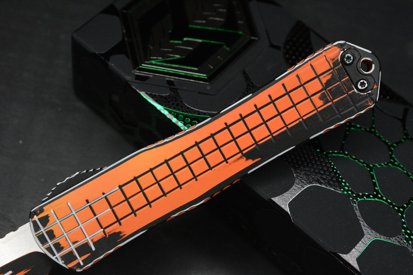 NEW Heretic Manticore E Cell Shaded Orange D/E Recurve - OTF SN 002