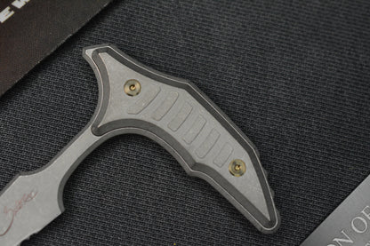 NEW Microtech Bee Push Dagger - Bronze Ano 440C / Apocalyptic Ti