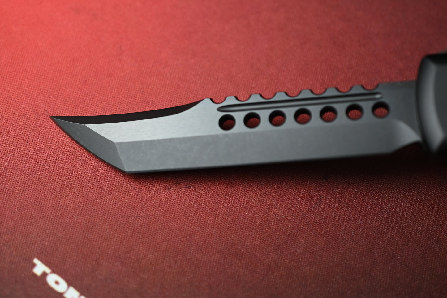 RARE Microtech Ultratech Hellhound Shadow - Black/ Black DLC 08/2022 SN 627