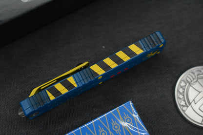 Microtech Ultratech ZBP Fallout Special Edition D/E w/ Radioactive Bead & T-51 Helmet Statue