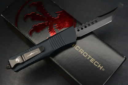 Microtech Troodon Hellhound Blade Blacked Out 01/2020