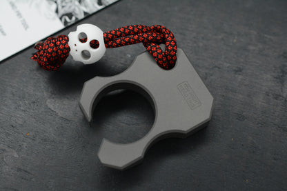 RARE Playge Pryop V2 - Titanium Pry SFK / Rat & YMNT Stamp w/ Skall Bead