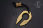 New Pharaoh EDC Matte Brass w/ COA & Koch Micarta Bead