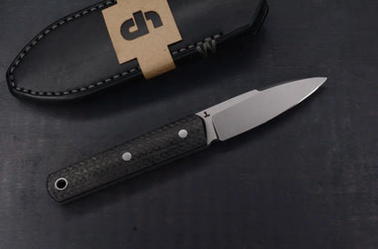 Custom Justin Lundquist Feist Fixie Handmade  w/ Pocket Leather Sheath