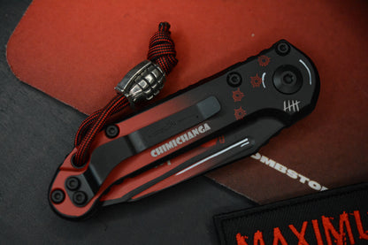 NEW Microtech LUDT 3.5" T/E Gen III Deadpool Edition