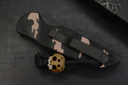 Protech Tactical Response 3 Sandstorm Operator Texas Blade Show EXC w/ Camo Playge Bead