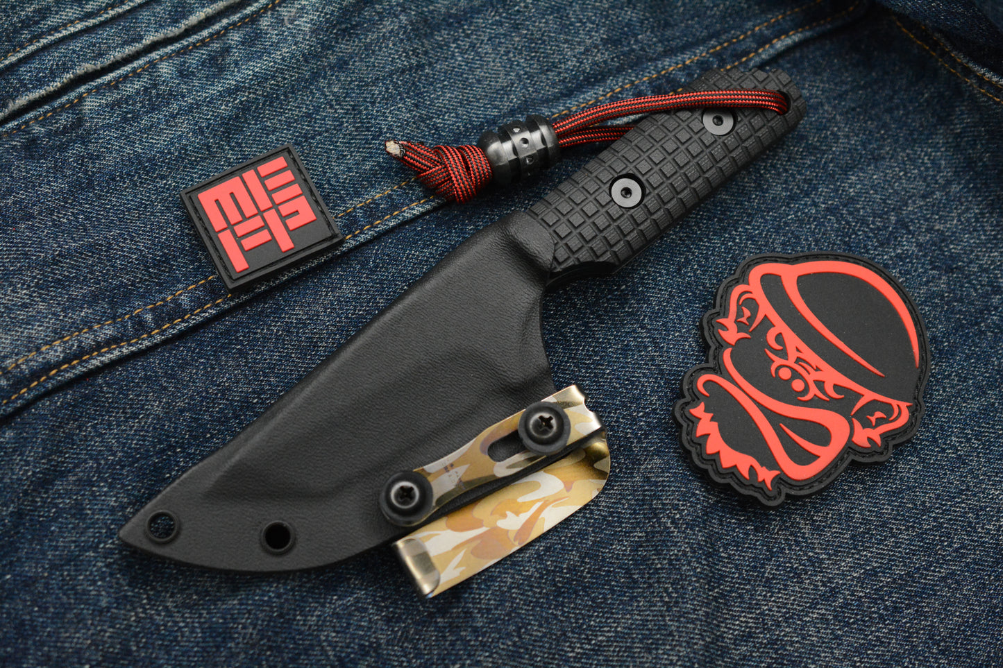 RARE Strider x Monkey Edge - G10 ME Frag Pattern / Tanto CPM3V