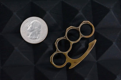 New Urban EDC Supply x Audacious Concepts Solid Bronze Mini Knuck Clip
