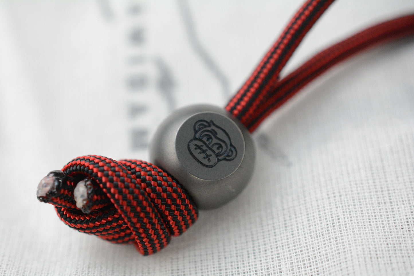 RARE Bawidamann x Monkey Edge
1918 Aluminum Black Cerakote 2FK w/ Tri Side Monkey Bead