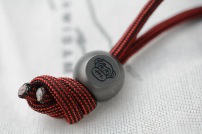 RARE Bawidamann x Monkey Edge
1918 Aluminum Black Cerakote 2FK w/ Tri Side Monkey Bead