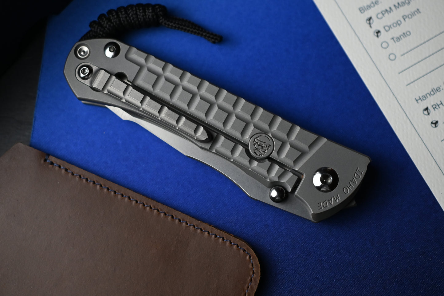 RARE Chris Reeve x Monkey Edge Umnumzaan MEFP GB / MagnaCut w/ Frag Pocket Clip