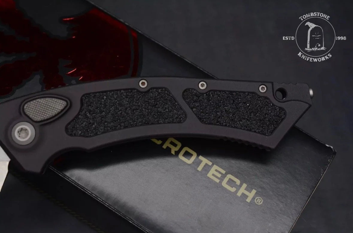 Microtech Hawk Auto Stonewashed Proof Run S/N 283