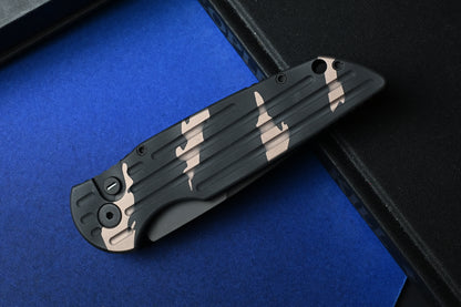 Protech Tactical Response 3 Sandstorm Operator Texas Blade Show EXC