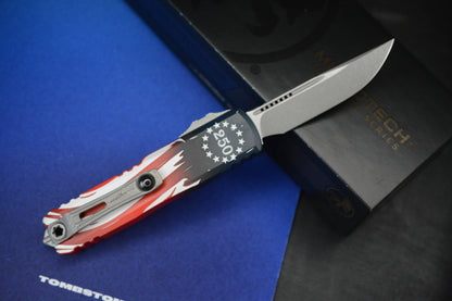 NEW Microtech UTX-85 Gen IV S/E Fourth of July / America 250 Edition