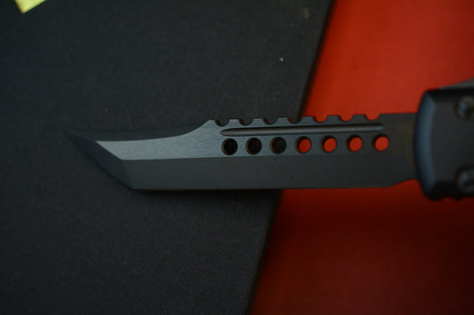 RARE Microtech Ultratech Hellhound Shadow - Black/ Black DLC 08/2022 SN636