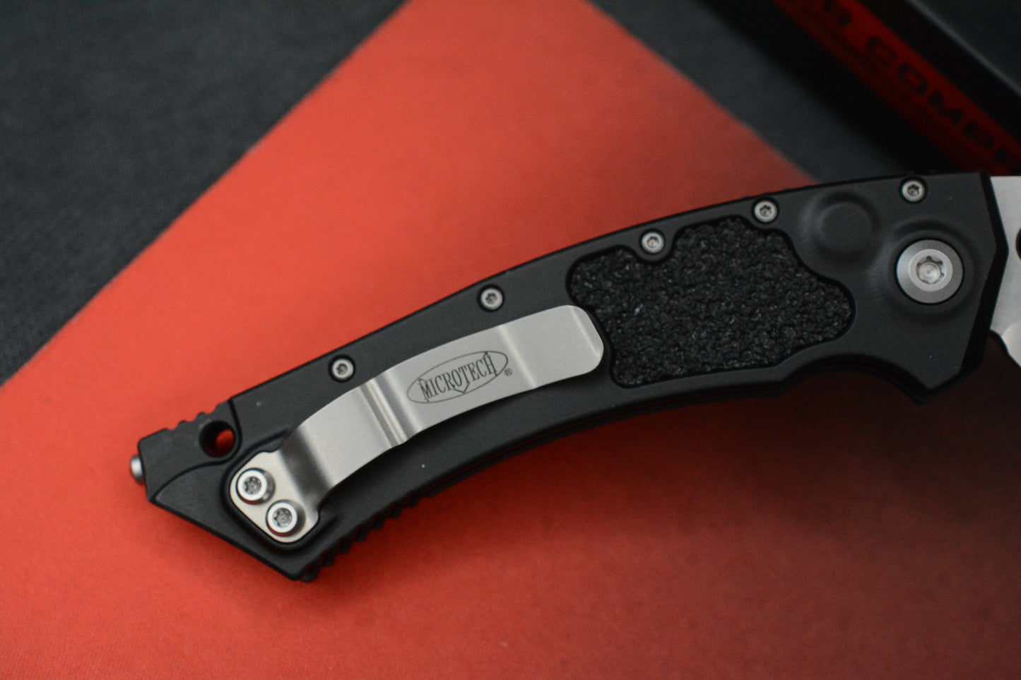 NEW Microtech Hawk Auto 4” Apocalyptic / Black Aluminum