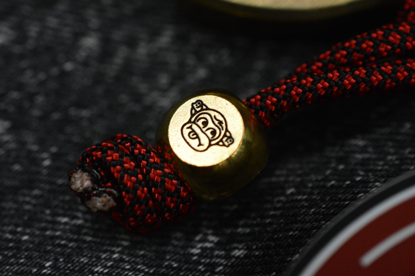 NEW Monkey Edge x RMJ Vintage Brass Patina Version 4FK Paperweight & Custom Bead