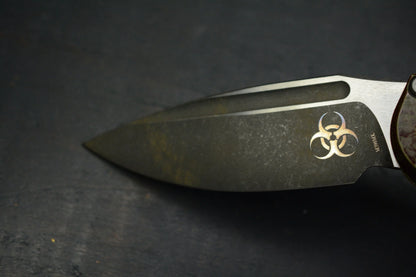 Microtech LUDT Outbreak Gen III S/E with Matching Yellow Radioactive Bead