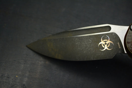 Microtech LUDT Outbreak Gen III S/E with Matching Yellow Radioactive Bead
