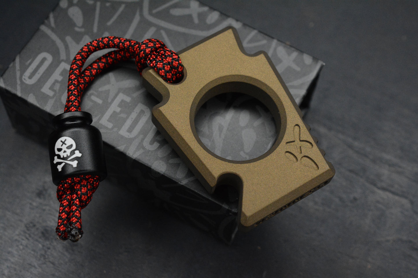 NEW OEGEDC Keystone Tan Cerakote SFK w/ Poison Bead