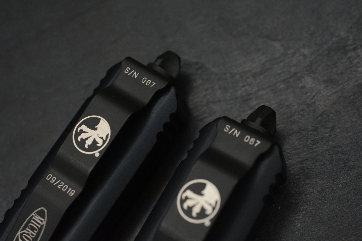 NEW Microtech Uktratech Dead Man’s Hand Collectors Set S/E & D/E SN 067