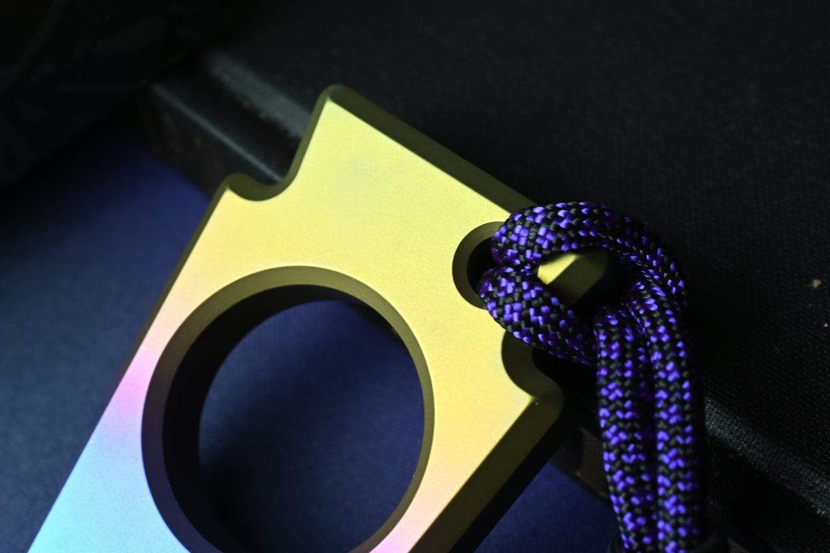 NEW OEGEDC Keystone Gradient Cerakote SFK Bottle Opener w/ Rocked Bead