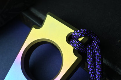 NEW OEGEDC Keystone Gradient Cerakote SFK Bottle Opener w/ Rocked Bead