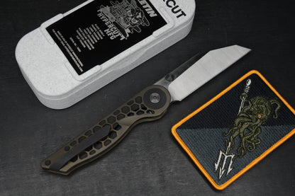 RARE Hypercut Cretin Skeletonized Ti Zirconium Accents Nitro-V Blade SN 080