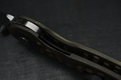 RARE Hypercut Cretin Skeletonized Ti Zirconium Accents Nitro-V Blade SN 080