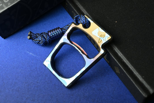 NEW OEGEDC Keystone Lite Brass Tequila Sunrise Cerakote Bottle Opener w/ Bead