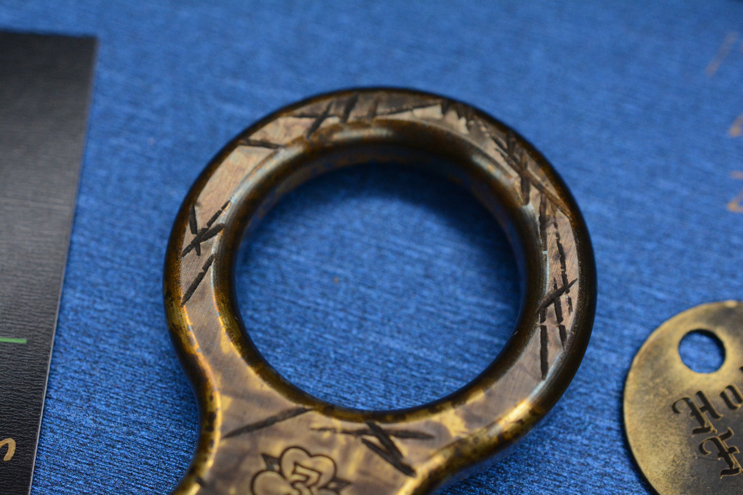 NEW 3-Leaf Low Pro No Luck Charm Scarred & Bruised w/ COA & Necromancer Bead