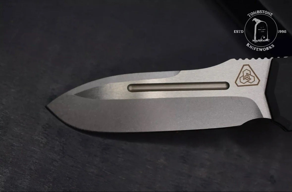Pro-Tech Knives: PDW Invictus Auto - Stonewashed/Black