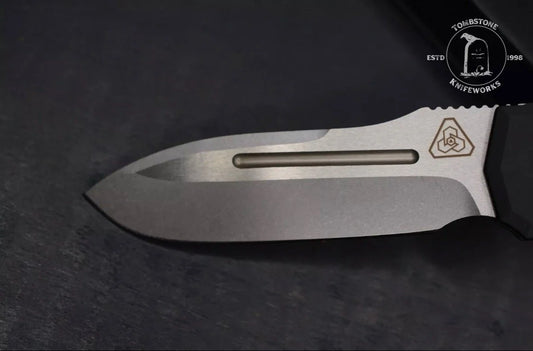 Pro-Tech Knives: PDW Invictus Auto - Stonewashed/Black