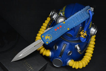 Microtech Ultratech ZBP Fallout Special Edition D/E w/ Radioactive Bead & T-51 Helmet Statue
