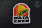 NEW Data Crew Taco Bell Homage 1.5” RE Patch Red/ Yellow Full Color
