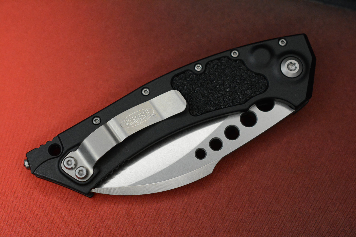 NEW Microtech Hawk Auto 4” Apocalyptic / Black Aluminum