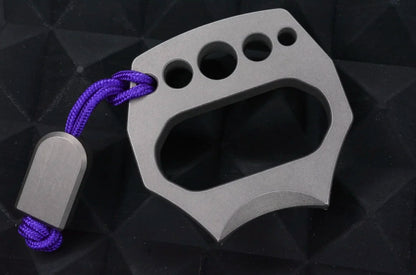 RARE EOS “Wailer” LE Textured Stainless Discontinued w/ Ti Tombstone Bead