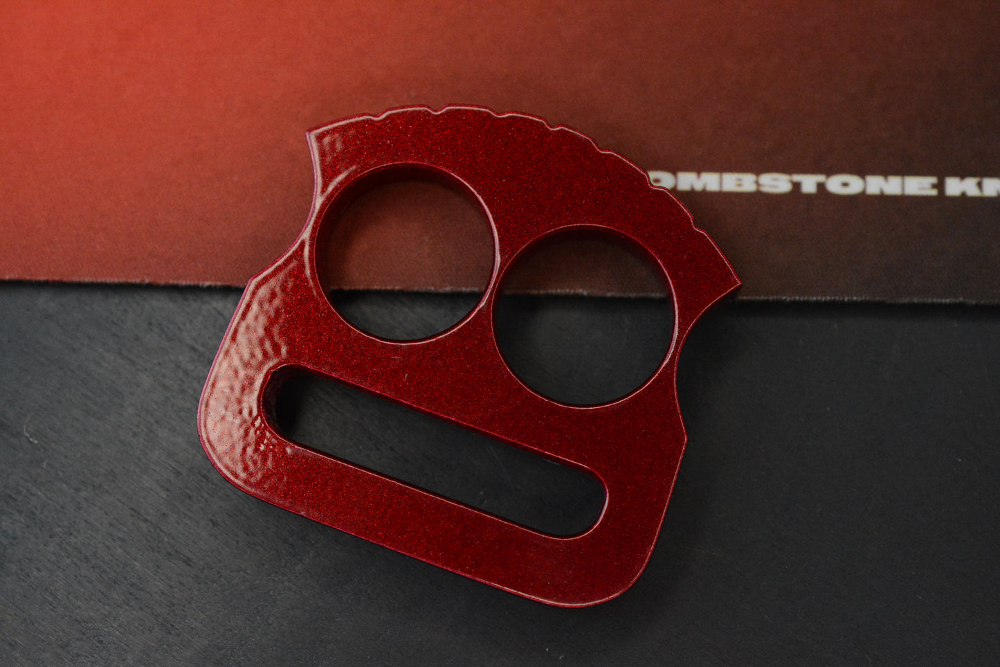 NEW Crimson Tactical Double Paper Weight Deep Red 2FK