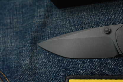 NEW Dalibor Bergam Asgard - DLC Ti Integral Handle / DLC M390 w/ FTE Patch - SN 001