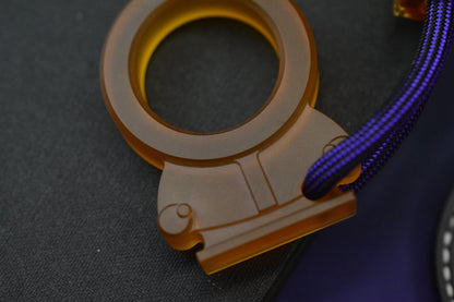 Urban EDC EMP x Griff “Kenny” Custom Ultem Keychain/ Bottle Opener w/ Ultem Bead