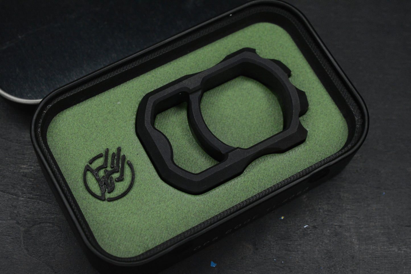NEW Griffin Combat Renegade SFK - Blackened Titanium w/ Bead