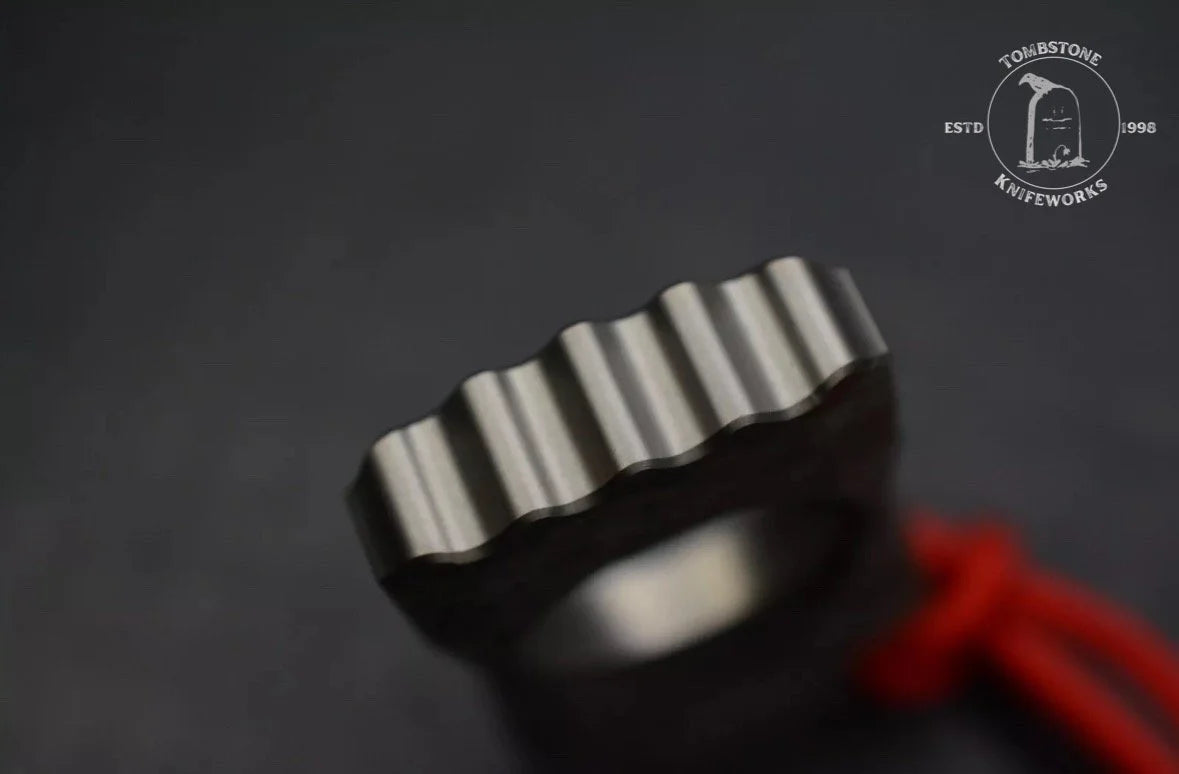 Prometheus Design Werx SPD Ti Knuck Driver w/F**k Face Homage Bead