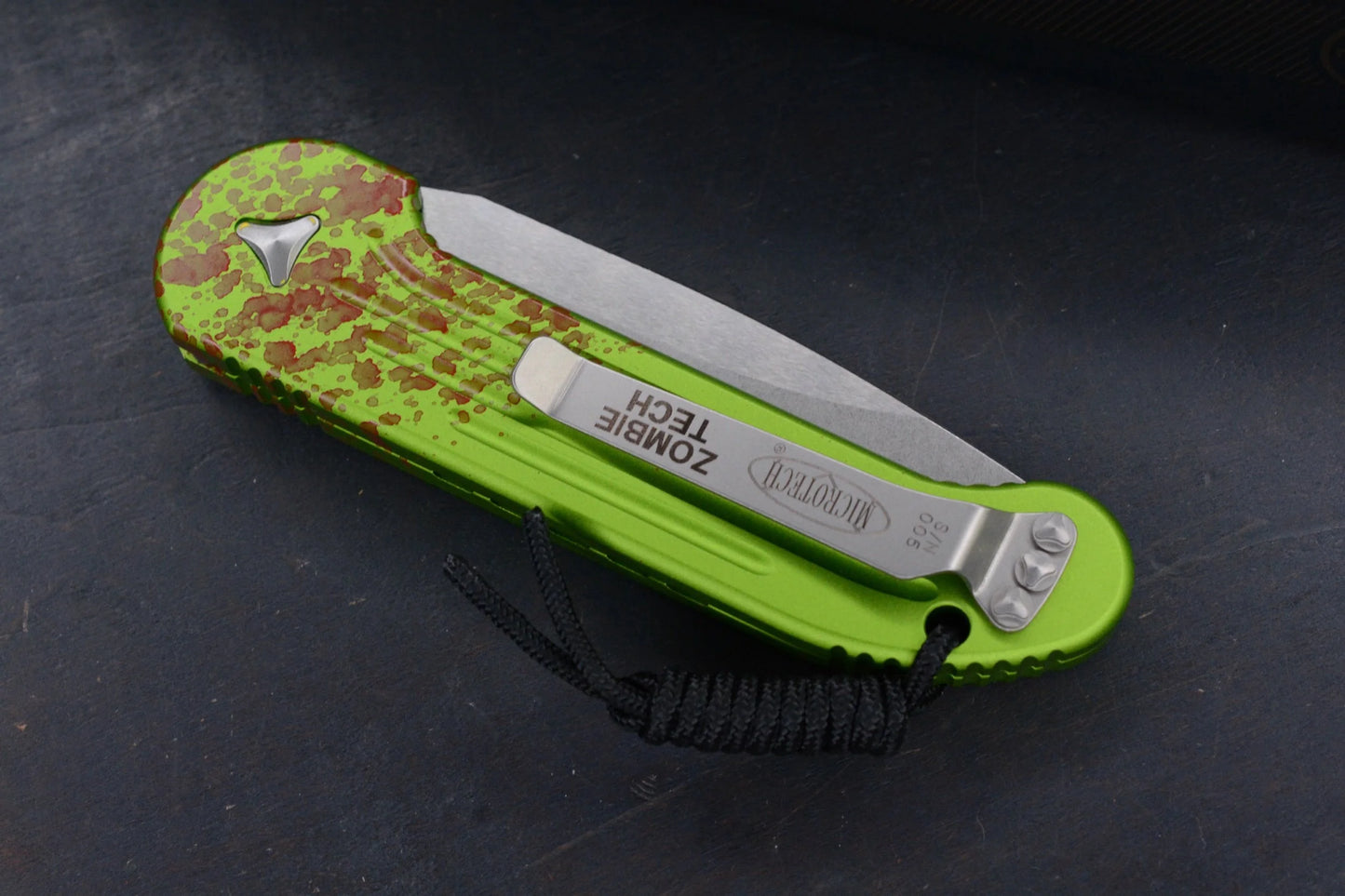 RARE Microtech LUDT Zombie Tech Special Edition LOW SN 005