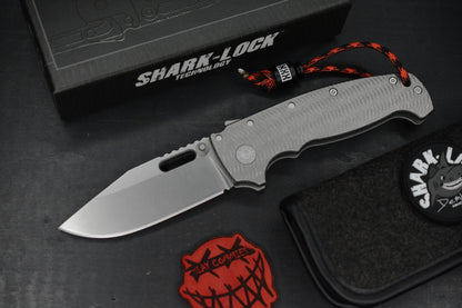 RARE++ Demko AD20 XXX Textured Ti / Clip Point 3V w/ Poison Bead & Patch