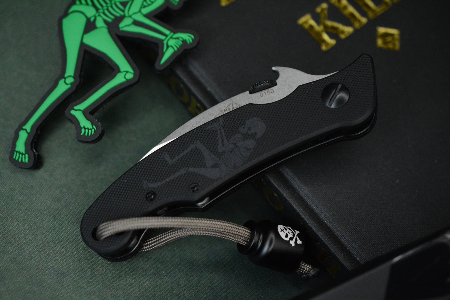 RARE Emerson x Ed’s Manifesto Sneak Reaper Elvia -  G10 Ltd Ed w/ SR Package