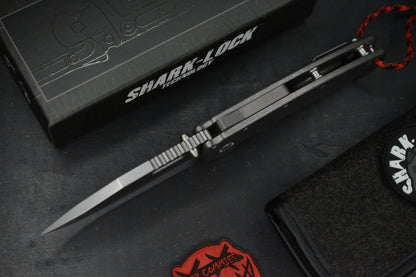 RARE++ Demko AD20 XXX Textured Ti / Clip Point 3V w/ Poison Bead & Patch